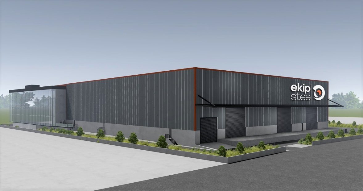 Ekip Steel — Havadan Görüntüleme · Tesis Tanıtımı · Fuar Materyali
