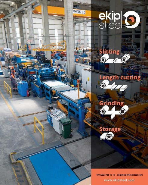 Ekip Steel — Havadan Görüntüleme · Tesis Tanıtımı · Fuar Materyali