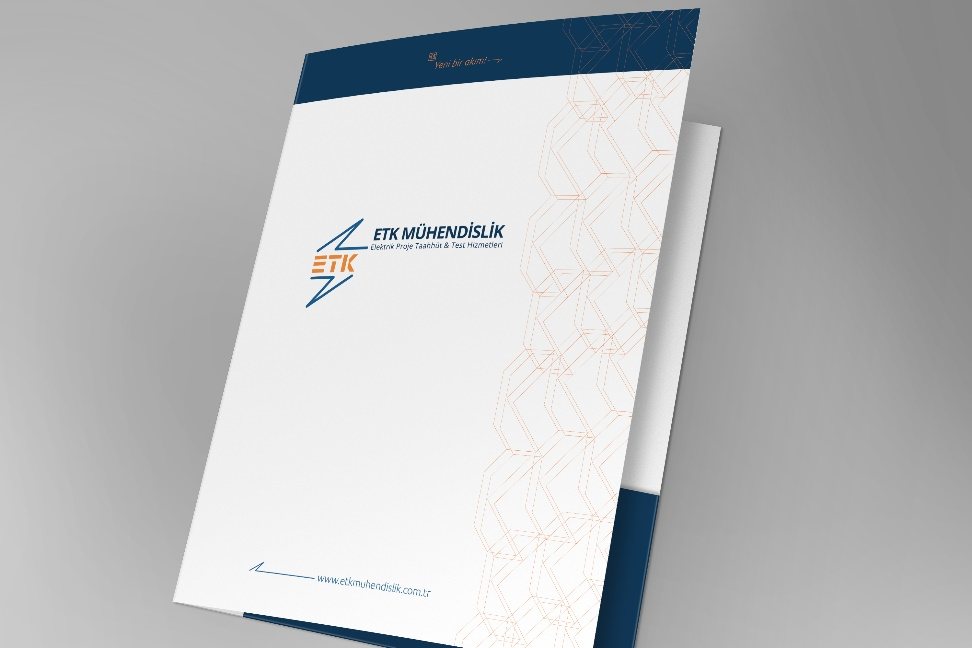 ETK Mühendislik — Logo · Kurumsal Kimlik · Katalog