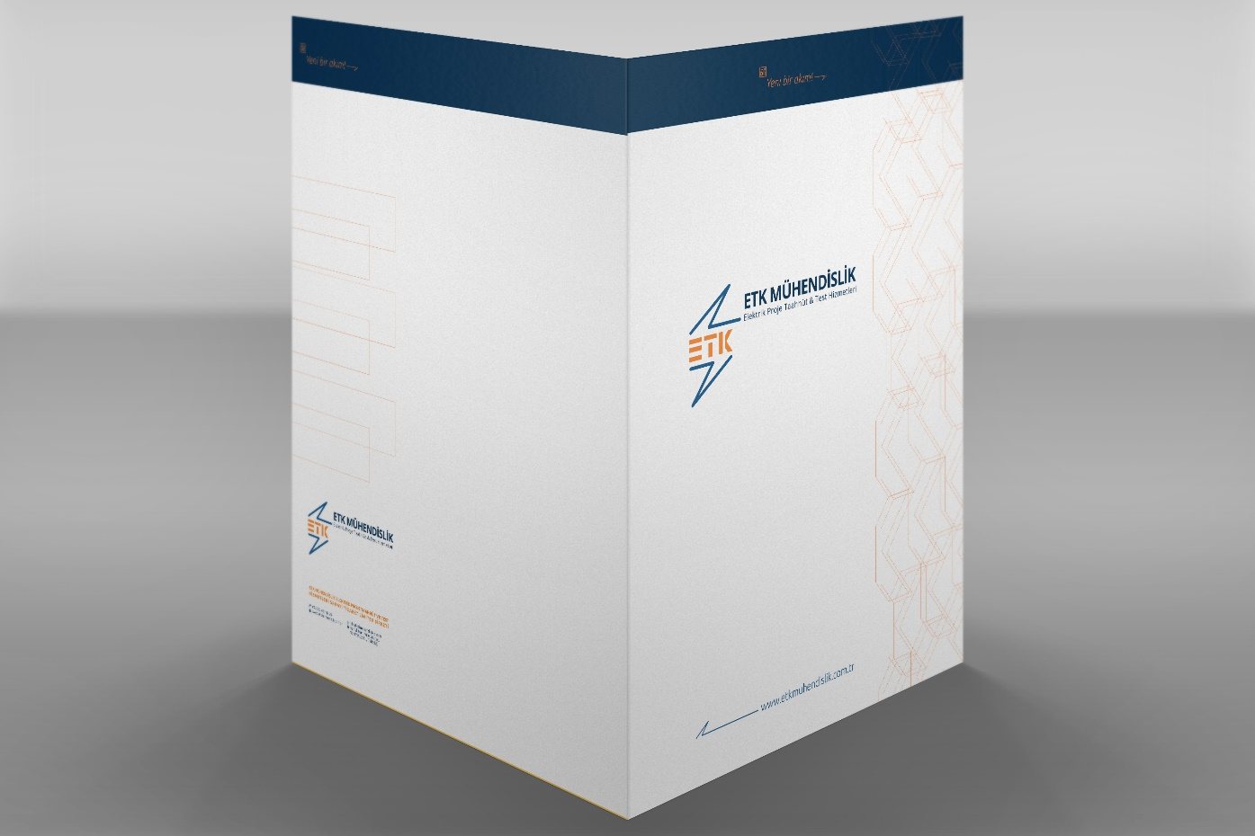 ETK Mühendislik — Logo · Kurumsal Kimlik · Katalog