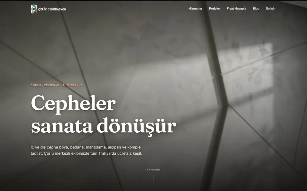 Çelik Dekorasyon — celikdekorasyon.com